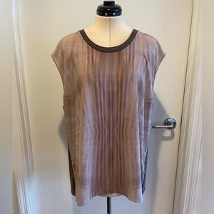 T  Tahari Corey Blouse In Cask Size XL